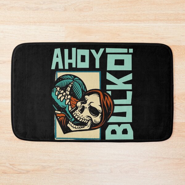 Item preview, Ahoy Bucko! Pirate Skeleton Tropical Skull designed and sold by MOP-tees.