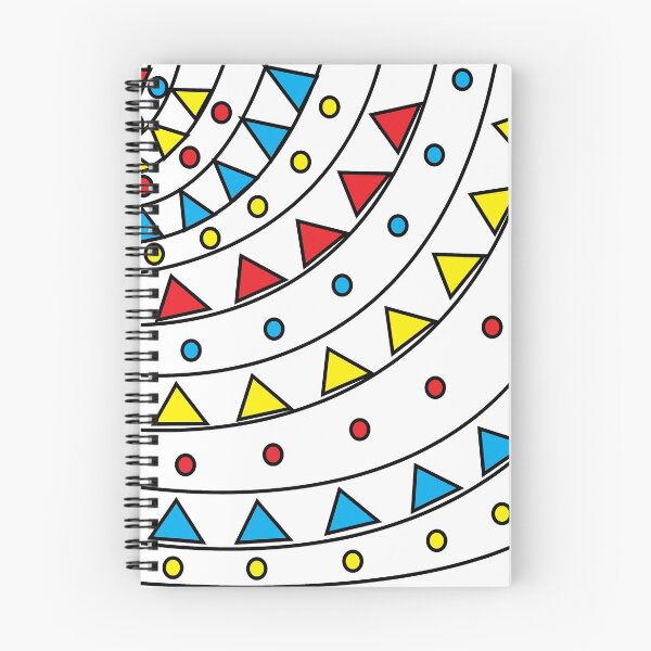 Item preview, Geometric Colorful Circle Triangle Curve Lines Art designed and sold by Nisha Prabhu.