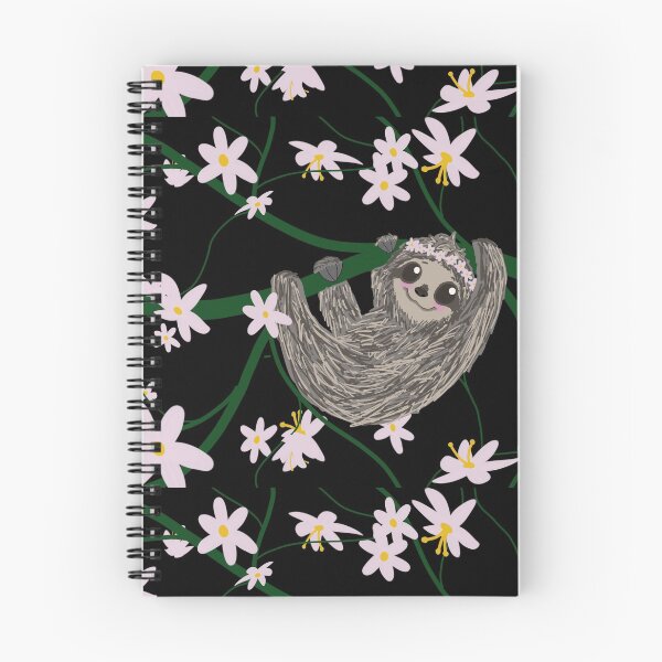 Item preview, Flowered Up Sloth designed and sold by mackachow.