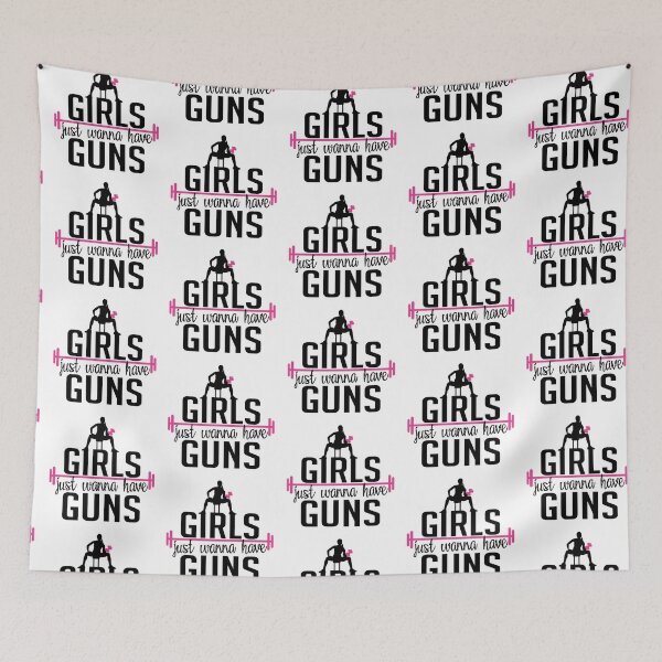 Item preview, Fitness: Girls just wanna have guns designed and sold by nektarinchen.