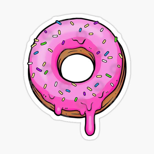 Stickers Sur Le Theme Tumblr Donut Redbubble