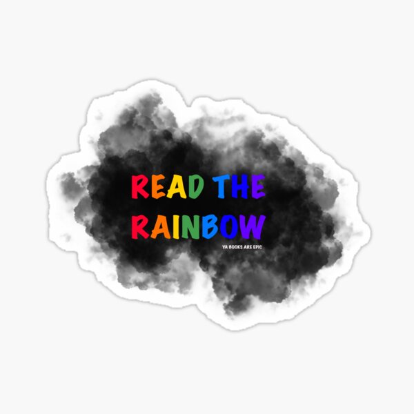 Read the Rainbow - Clouds Sticker