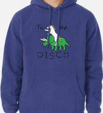 Zur Disco (Unicorn Riding Triceratops) Hoodie