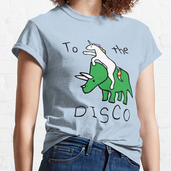 Disco Daddy 70s Womens Clothing Catch Phrase T Shirt Trendy