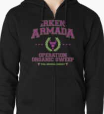 Irken Armada: Color Option Zipped Hoodie