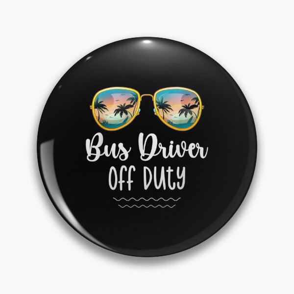 Item preview, Bus Driver Off Duty designed and sold by Maya Barrows.