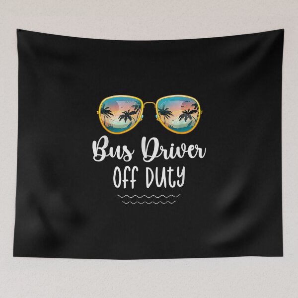 Item preview, Bus Driver Off Duty designed and sold by Maya Barrows.