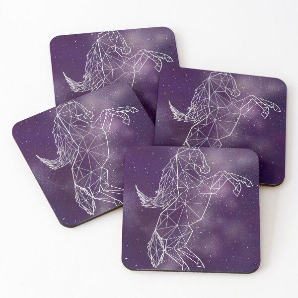 Item preview, Galaxy Geometric Horse designed and sold by Infinotterns.