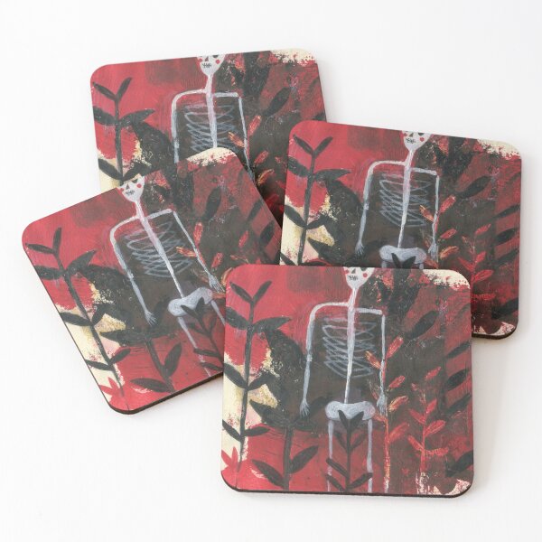 Item preview, Skeleton death in the forest of fire designed and sold by Oksana Tarasova.
