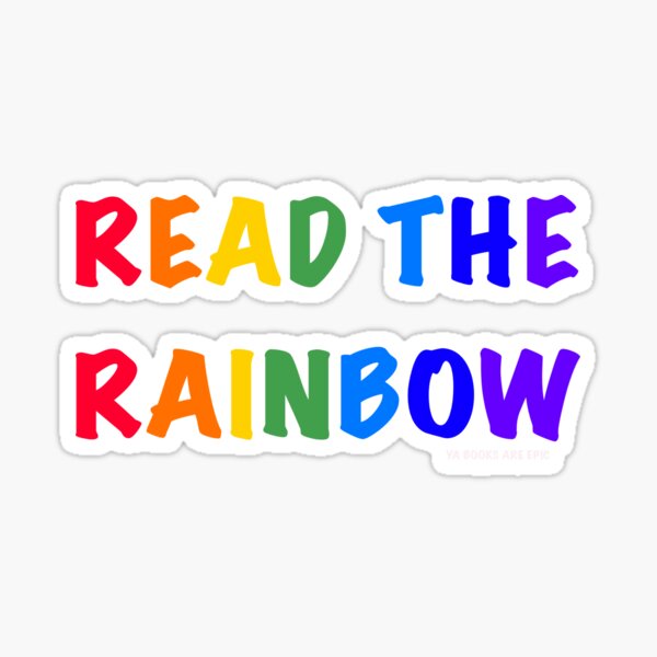 Read the Rainbow - Rainbow Sticker