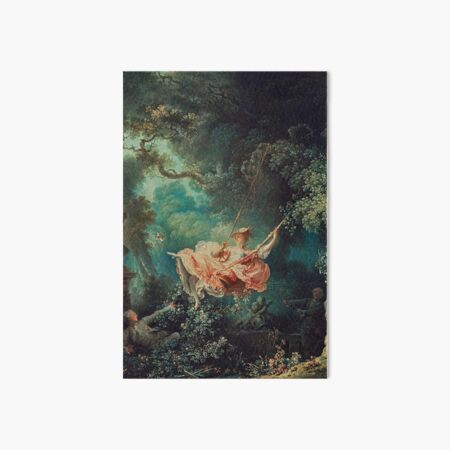 Vista previa del artículo con la obra «El columpio de Jean-Honoré Fragonard», diseñado y vendido por Ethereal Amour.