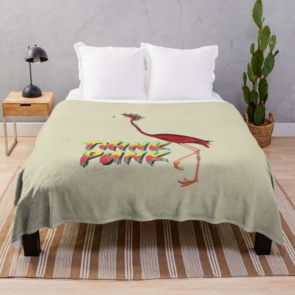 Item preview, Flamingo with mohawk & spiked collar THINK PUNK designed and sold by 99vectors.