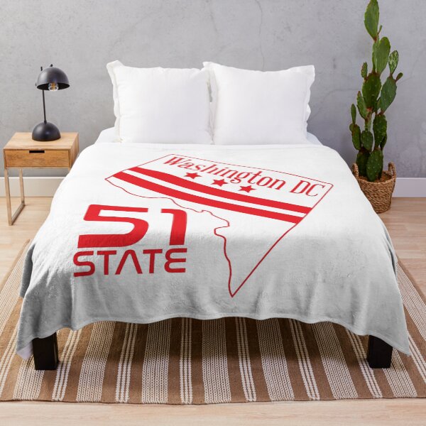 Item preview, 51st State - Washington DC state designed and sold by PrasartShop.