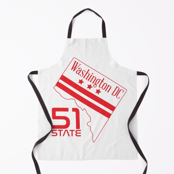 Item preview, 51st State - Washington DC state designed and sold by PrasartShop.