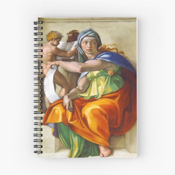 Item preview, The Delphic Sibyl - Michelangelo designed and sold by Vivanne-art.