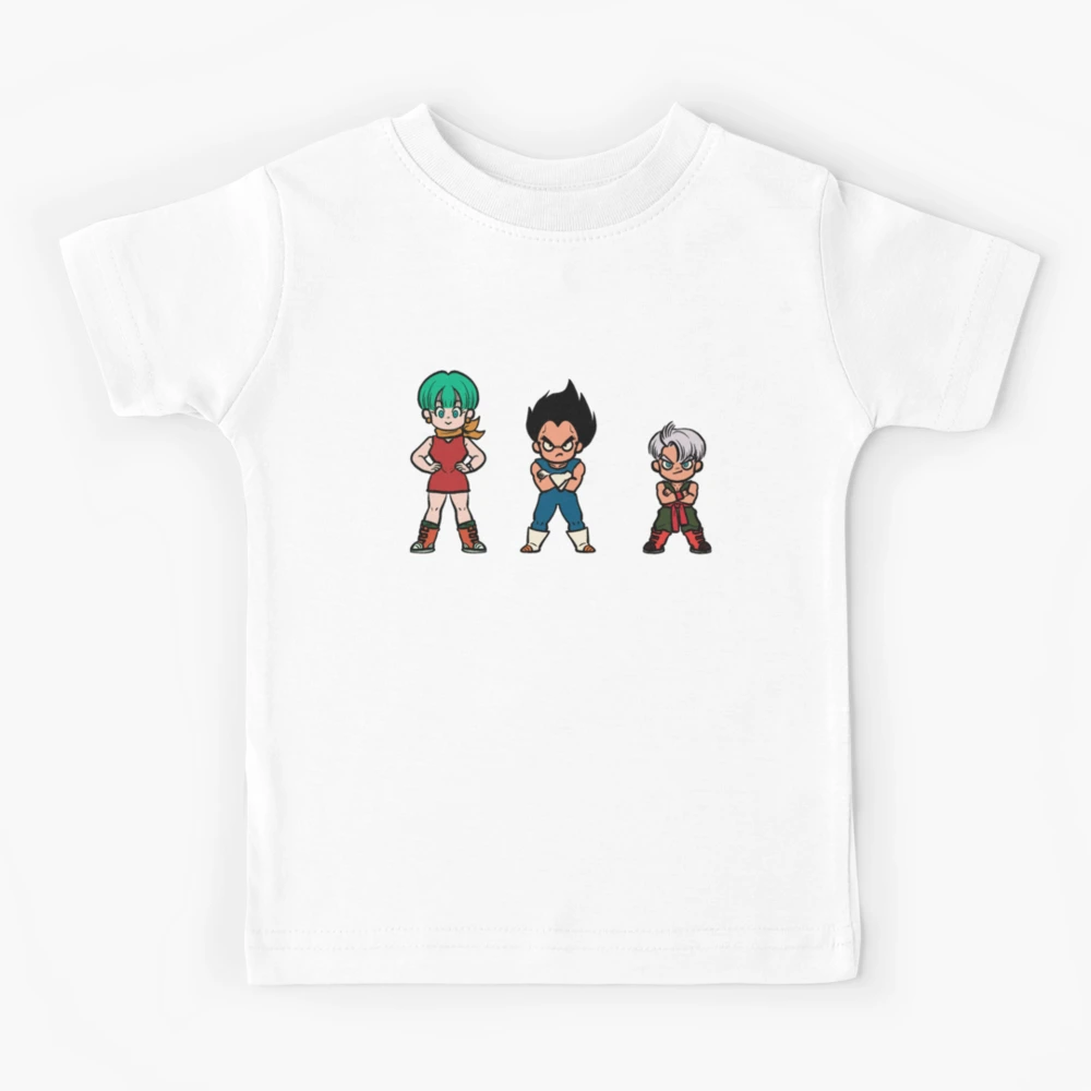 DBZ Characters Kids T-Shirt for Sale by DailyVibe