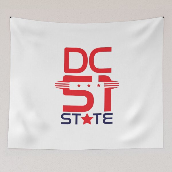Item preview, 51st State - Washington DC state designed and sold by PrasartShop.