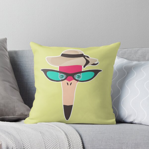 Item preview, Madam Flamingo with Sun Hat & amp; fancy sunglasses designed and sold by 99vectors.