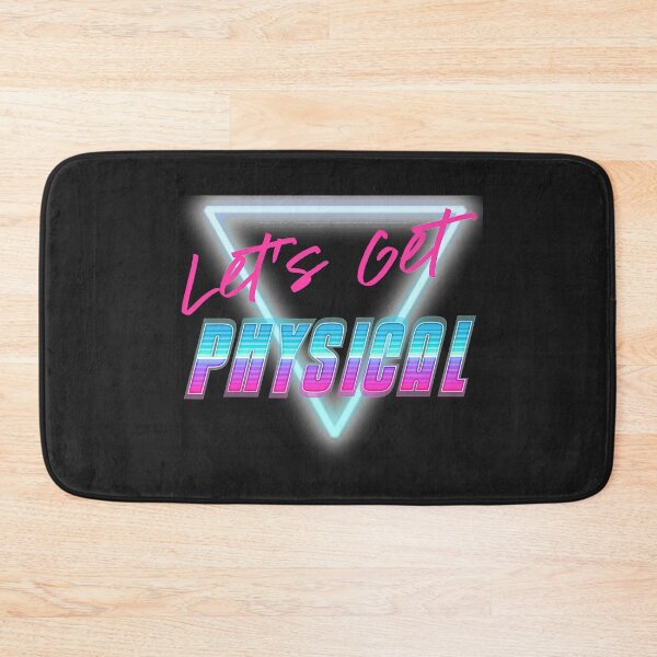 Item preview, Copy of Lets Get Physical Workout Gym Tee Totally Rad 80'S designed and sold by ZacharyMarcus.