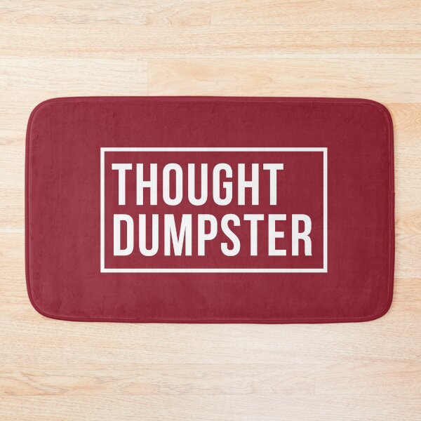 Item preview, THOUGHT DUMPSTER designed and sold by Qubalcube.