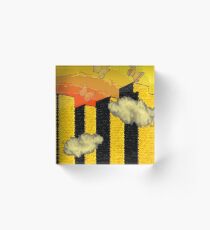 Orange Flavor Acrylic Block