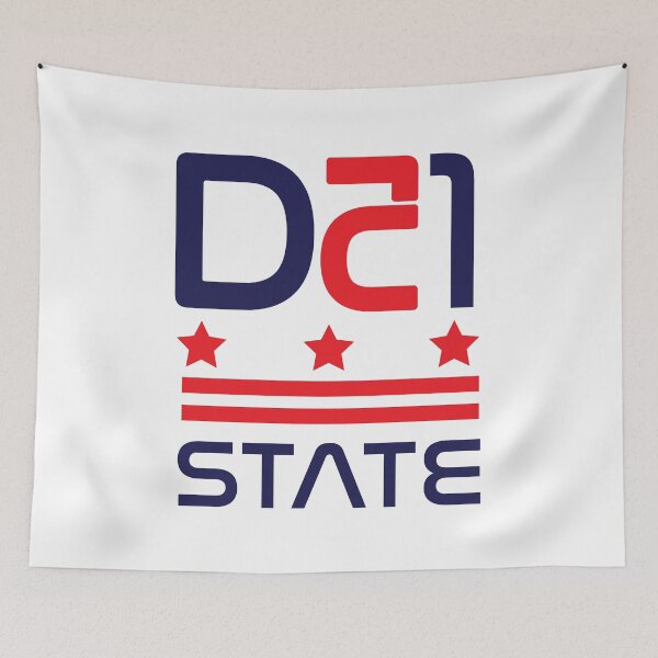 Item preview, 51st State - Washington DC state designed and sold by PrasartShop.