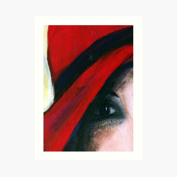 "Her Eye....Her Soul" Art Print