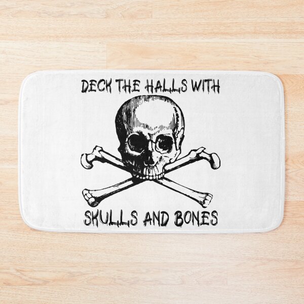 Item preview, Deck The Halls With Skulls And Bones designed and sold by Daluyong.