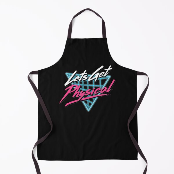 Item preview, Lets Get Physical Workout Gym Tee Totally Rad Retro 80'S designed and sold by ZacharyMarcus.