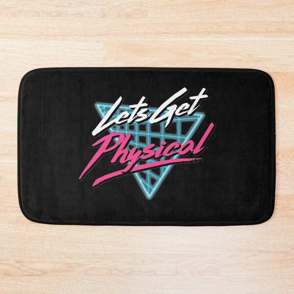 Item preview, Lets Get Physical Workout Gym Tee Totally Rad Retro 80'S designed and sold by ZacharyMarcus.