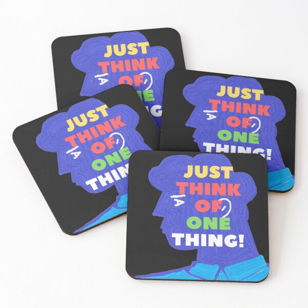 Item preview, just think of one thing! designed and sold by thundercandy.