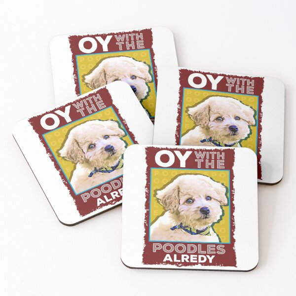 Item preview, Oy with the Poodles designed and sold by csoDesign.