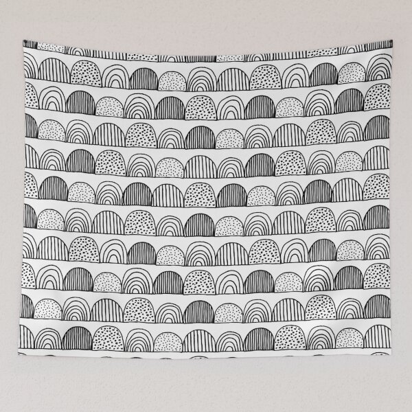 Item preview, Black and White Doodles 1 designed and sold by IVETA ANGELOVA.