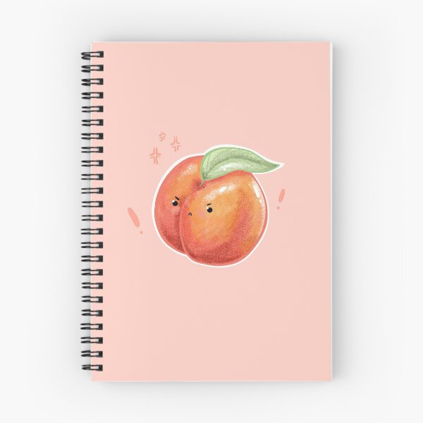 Aperçu de l'œuvre Je veux juste être app-peach-iated créée et vendue par Cozykawaii.