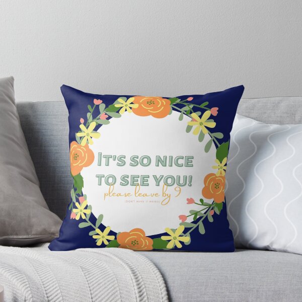 Item preview, please leave by nine (don't make it weird) designed and sold by onesaltydemon.