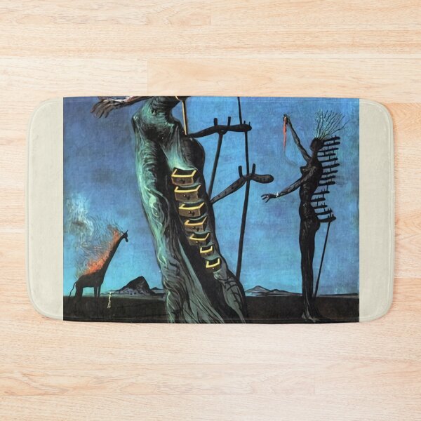 Item preview, Salvador Dali - The Burning Giraffe, 1937 - Vintage Exhibition Poster designed and sold by christopherber.