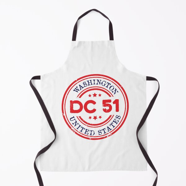 Item preview, 51st State - Washington DC state designed and sold by PrasartShop.