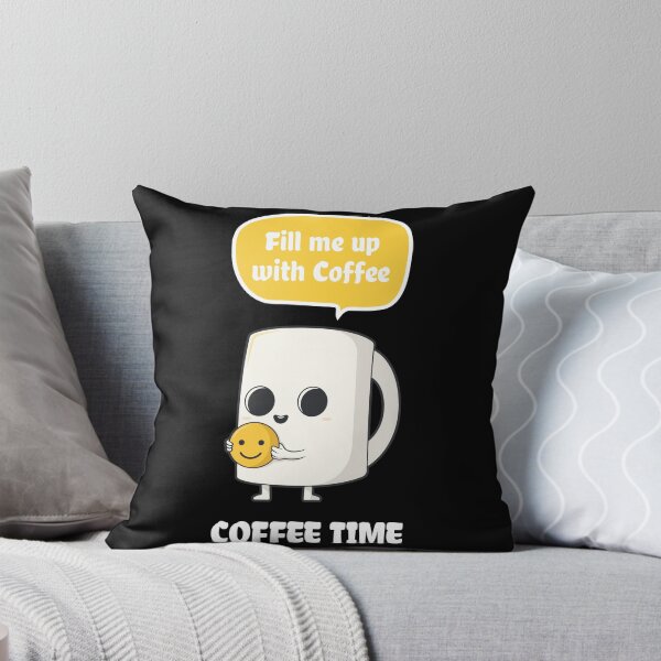 Item preview, Coffee Time(White Font): Fill me up Witch Coffee Mug Design designed and sold by EnArtainmentHub.