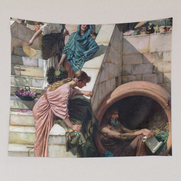 Item preview, Diogenes by Waterhouse designed and sold by academic-art.