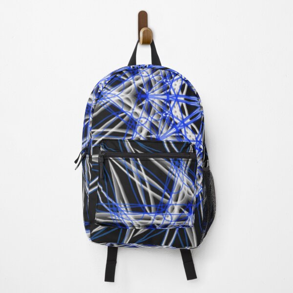 Item preview, Blue Spike Geometric Mandala designed and sold by BelAnnGrey.