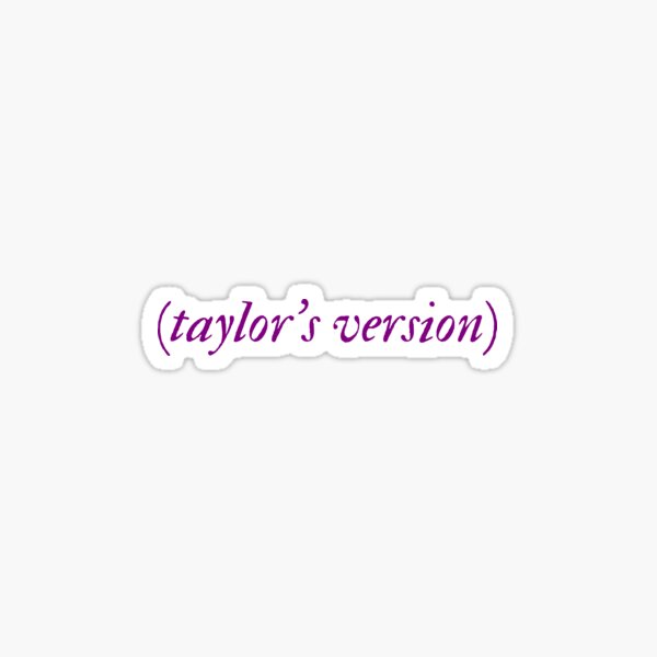 Design, Taylor Swift Purple Speak Now Portrait Laptopwater Bottle Vinyl  Sticker