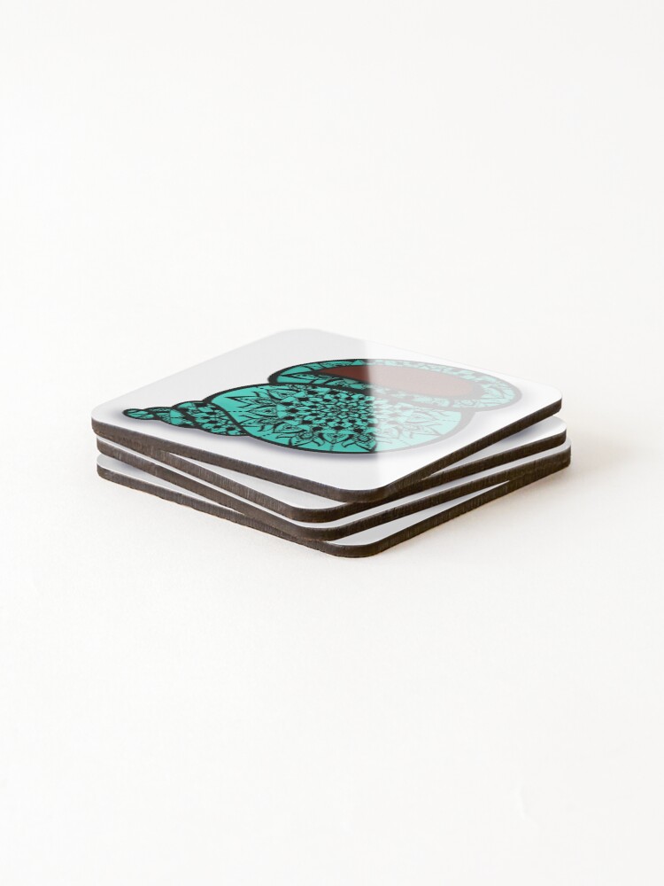 Thumbnail 4 of 5, Coasters (Set of 4), Shell Collection designed and sold by ufin.
