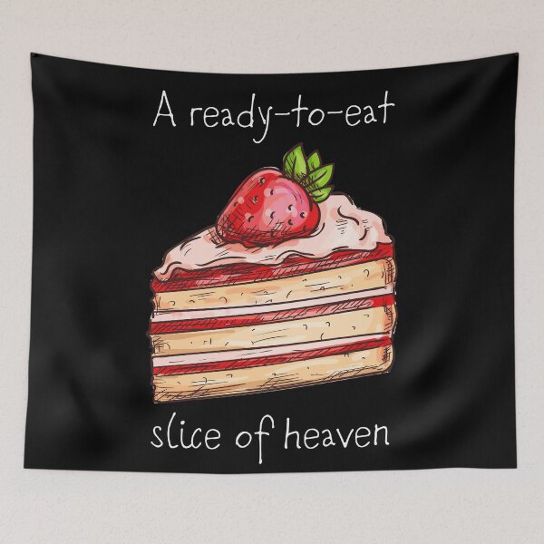 Item preview, Cake with Strawberries. A ready-to-eat slice of heaven. designed and sold by fowons.