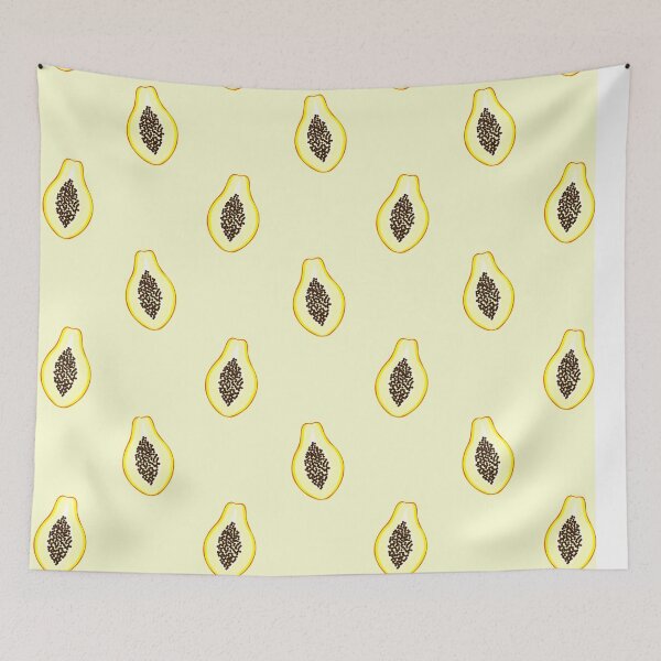 Item preview, Manila Galleon Papaya Print designed and sold by OBJETDART.
