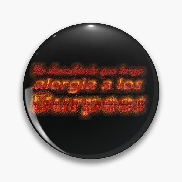 Item preview, Alergic to burpees - Spanish designed and sold by BurpeesEvery.