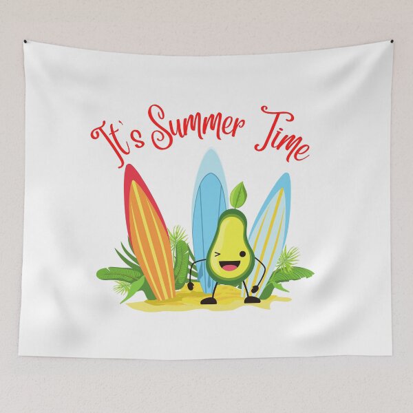 Item preview, Funny Avocado Surfing designed and sold by besttwlife.
