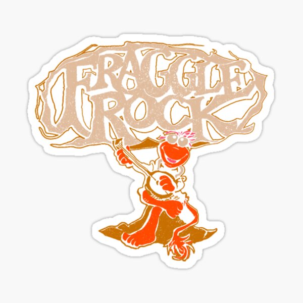 Fraggle Rock - Vintage  Sticker for Sale by Pam91ciy