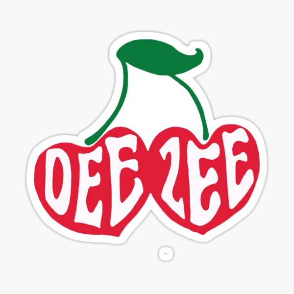 deezee cherry design Sticker