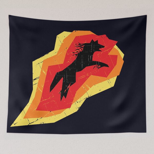 Item preview, Fire Wolf (Texture) designed and sold by jezkemp.