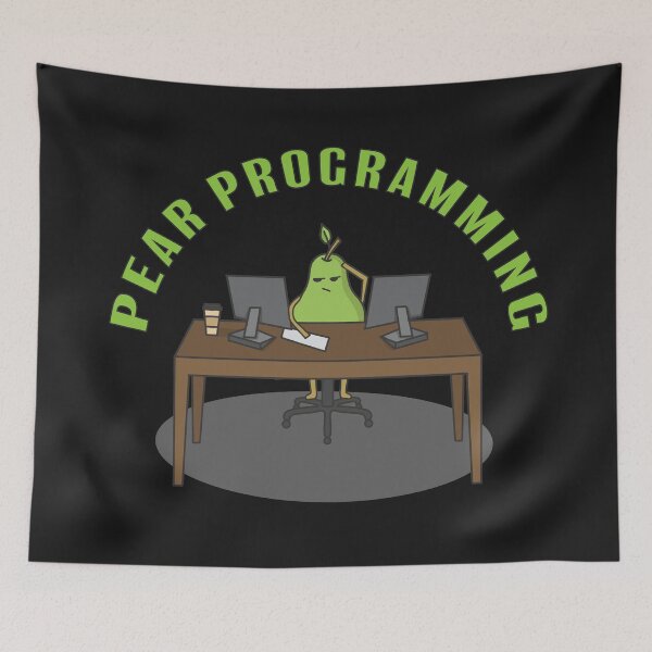 Item preview, Pear Programming designed and sold by Code  Monkeys.